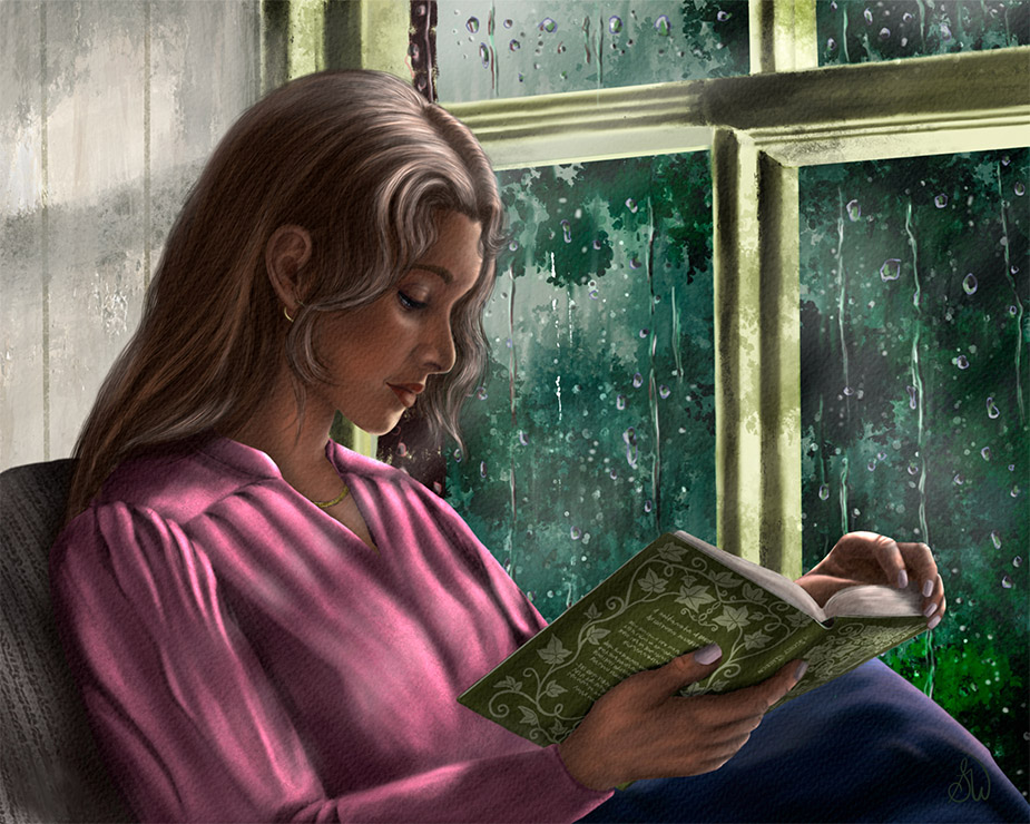 Home "A Rainy Afternoon" one of a 3 part series "Windows".